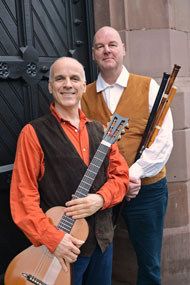Die Musiker Robert Haberl und Uwe W. Schlottermller ( Foto: Ariane Wagner)